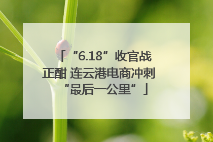 “6.18”收官战正酣 连云港电商冲刺“最后一公里”