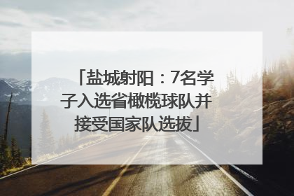 盐城射阳：7名学子入选省橄榄球队并接受国家队选拔