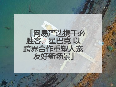 网易严选携手必胜客、星巴克 以跨界合作重塑人宠友好新场景