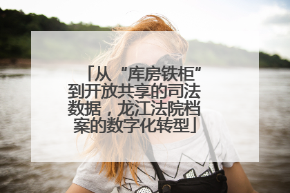 从“库房铁柜”到开放共享的司法数据，龙江法院档案的数字化转型