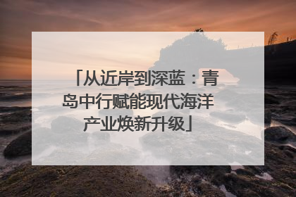 从近岸到深蓝：青岛中行赋能现代海洋产业焕新升级