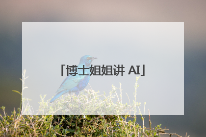 博士姐姐讲 AI