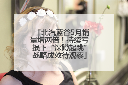 北汽蓝谷5月销量增两倍！持续亏损下“深蹲起跳”战略成效待观察