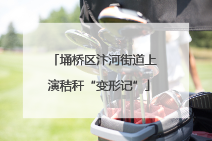 埇桥区汴河街道上演秸秆“变形记”
