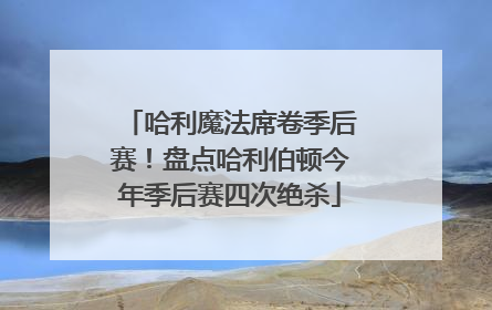 哈利魔法席卷季后赛！盘点哈利伯顿今年季后赛四次绝杀