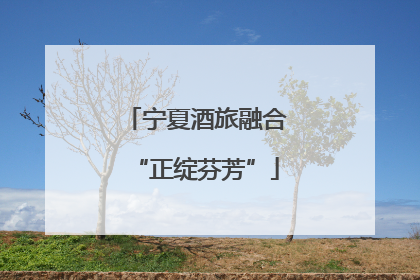 宁夏酒旅融合“正绽芬芳”