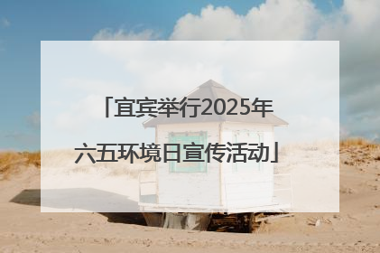 宜宾举行2025年六五环境日宣传活动