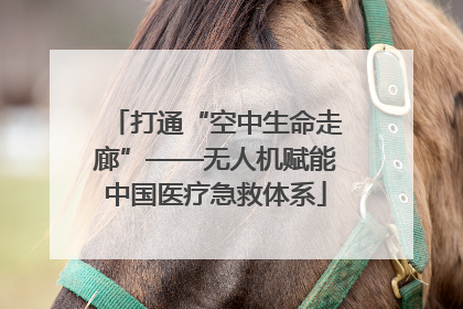 打通“空中生命走廊”——无人机赋能中国医疗急救体系