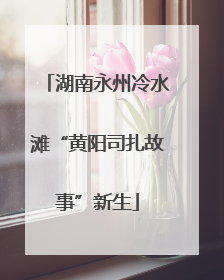 湖南永州冷水滩“黄阳司扎故事”新生