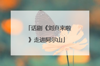 话剧《刘真来啦》走进阿尔山