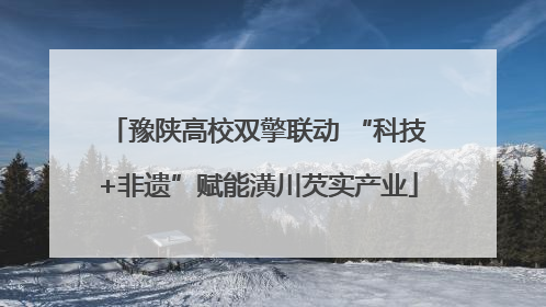 豫陕高校双擎联动 “科技+非遗”赋能潢川芡实产业