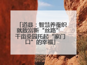 道县：智慧养蚕织就致富新“丝路” 千亩桑园托起“家门口”的幸福