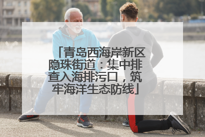 青岛西海岸新区隐珠街道：集中排查入海排污口，筑牢海洋生态防线