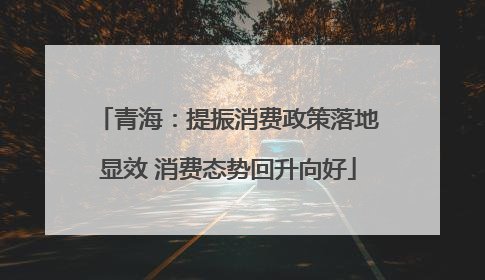 青海：提振消费政策落地显效 消费态势回升向好