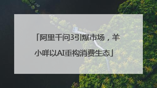阿里千问3引爆市场，羊小咩以AI重构消费生态