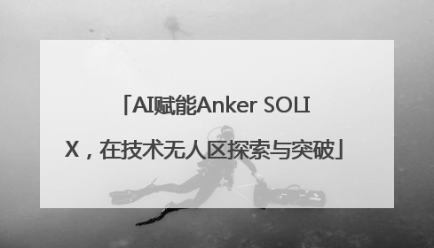 AI赋能Anker SOLIX，在技术无人区探索与突破
