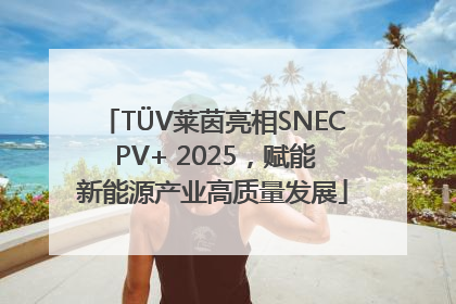 TÜV莱茵亮相SNEC PV+ 2025，赋能新能源产业高质量发展
